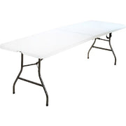 Cosco 14778WSL1 8 Foot Centerfold Folding Table, White