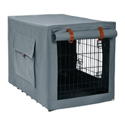 Vibrant Life 42-Inch Dog Crate Cover with Breathable Panels, Dark Gray, Large 1715212
