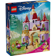 LEGO 43289 Disney Princess Belle & The Beast's Enchanted Castle Building Toy with 4 Movie Character Figures, 254 Pieces