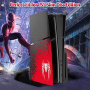 NOWSKINS PS5 Slim Disc Edition - HYCARUS Superhero Spider - Man 2 Edition PS5 Slim Cover Plates Disc Edition for PS5 Slim Console, Premium PS5 Slim Plates Faceplate Shell Covers for Playstation 5 Accessories