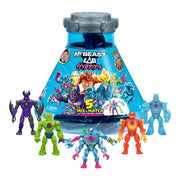 Moose Toys MrBeast Lab Hybrids Mega Pack, 5 Mix & Match Action Figures, Mega Torso Panther, Color Reveal, 4 in, 10-Point Articulation