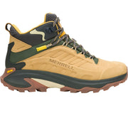 Merrell J038425 Moab Speed 2 Mid Hiking Boots for Men - Tan - 11M