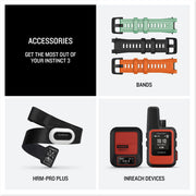 Garmin 010-02936-00 Instinct 3 45mm, AMOLED Display, Rugged Outdoor GPS Smartwatch