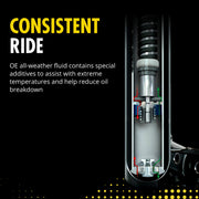 Monroe OESpectrum Premium Automotive Suspension Strut, Nitrogen Gas Charged, Position Sensitive Damping, Black, Front for 1994-2004 Ford Mustang, 71962