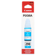 Canon GI-290 Cyan Inkjet Printer Ink Bottle, High Yield 6000 Pages, Dye-Based Ink, Compatible with PIXMA G4200 G3200 G2200 G1200 G4210, 1596C001