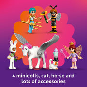 LEGO Friends Costume Party with Unicorn and Fairy, 261 Pieces, Multicolor, 42661