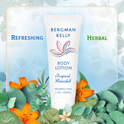 Bergman Kelly Travel Toiletries Set, 4 Piece, Tropical Waterfall Scent, 1 oz Each, 200 Pack