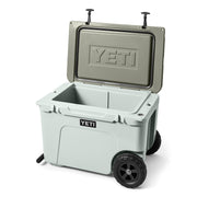 YETI Tundra Haul Cooler, Portable Wheeled, Rotomolded Construction, PermaFrost Insulation, NeverFlat Wheels, StrongArm Handle, Ridgeline, 55 lb Capacity, 10060450008