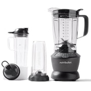 Nutribullet NBF50500 1200 Watts Full-Size Blender Combo, Dark Gray