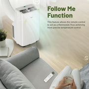 DuraComfort DP11CD Portable Air Conditioners 11000 BTU 7250BTU (SACC) White