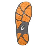 OluKai Nohea Mesh Slip-On Shoes for Men - Dark Shadow/Dark Shadow - 10M