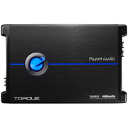 Planet Audio Torque TR4000.1D Class D Monoblock Car Amplifier, 4000 Watt, 1 Ohm Stable, MOSFET Power Supply, Remote Subwoofer Control