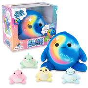 Bonkers Toys Moriah Elizabeth Blob Universe Starla Mystery Surprise Plush, Soft 10-Inch Collectible Stuffed Toy with Mini Baby Blobs, Cartoon Design, 8561