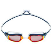 AquaSphere Fastlane Competitive Swim Goggles - Navy/Red
