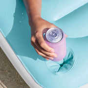 Intex 56289EP Floating Water Lounge - Teal & White Water & Pool Float, 122