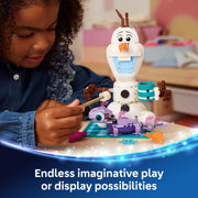 LEGO Disney Frozen Olaf and Bruni's Picnic Fun Building Set, 478 Pieces, Multicolor, 6589963