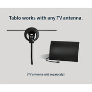 Tablo 4th Gen Over-The-Air DVR, 4-Tuner, 128GB Storage, Wi-Fi Streaming Player, White, TF1284B-01-CN