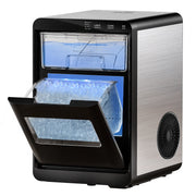 Simzlife IM-16S Nugget Ice Maker Countertop, 44lbs/24H, Soft Chewable Pellet Ice, Pebble Ice Maker Machine