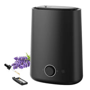 ALROCKET Ultrasonic Humidifier, 5L Cool Mist, Top-Fill Design, 48H Runtime, 28 dB Quiet Operation, Essential Oil Diffuser, Black, DH-JSD05