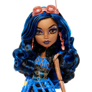 Mattel Monster High Robecca Steam Collectible Doll with Diary, Doll Stand, Pet Penguin, Multicolor, JHK59