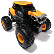 Monster Jam JCB DIGATRON Remote Control Truck, 1:15 Scale RC Monster Truck with 2.4GHz Full-Function Controller, Indoor/Outdoor, Official Vehicle for Kids Ages 4+