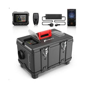 HCALORY HC-A03 Diesel Air Heater 12V & 110V-240V 5KW-8KW Horizontal All-In-One Portable Parking Heater, Black