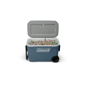 Coleman 217915 316 Series 62QT Hard Chest Wheeled Cooler, Lakeside Blue