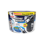 BulbHead Pocket Hose Original Silver Bullet Water Hose by BulbHead - Expandable Garden Hose
