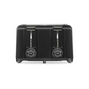 Proctor Silex Toaster with Wide Slots & Toast Boost, 4-Slice, Black