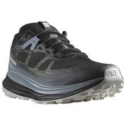 Salomon Ultra Glide 2 Trail Running Shoes for Men - Black/Flint Stone/Green Gecko - 12M