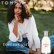 Tommy Hilfiger Tommy Girl Eau De Toilette Spray, Floral Fruity Fragrance, 3.4 oz, Women, 402023