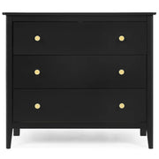 Delta Children W162030-1482 Casey 3 Drawer Dresser, Ebony/Natural