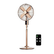 Holmes 12908 16 Digital Oscillating Metal Stand Fan 3 Speeds Remote Control Copper