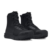 Under Armour 3027383-001 Valsetz Side Zip Tactical Boots for Men - Black - 9.5M