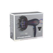 NFINITIPRO BY CONAIR 600R 1875-Watt Texture Styling Hair Dryer with Innovative Diffuser, Enhances Curls and Waves, Reduces Frizz, Dries Gently