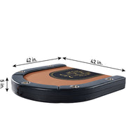 Barrington ARC084_037B 10 Player Poker Table 82 x 44