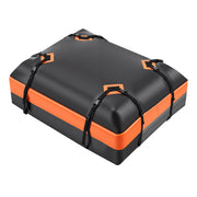 CONCETTA Car Rooftop Cargo Carrier, 15 Cubic Feet Waterproof Durable Roof Bag with Straps and Anti-Slip Mat, Universal Fit