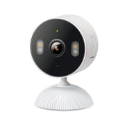 TP-Link Tapo TCW61 Indoor/Outdoor Security Camera, HD Color Night Vision, IP65 Weatherproof, Smart AI Detection, Two-Way Audio, Local microSD Storage