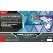 Pokemon Salamence ex and Reshiram ex Premium Collection Box with Oversized Foil Card and 10 Booster Packs