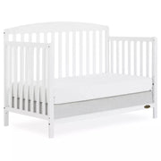 Dream On Me 6570-WHT Odelle 5 in 1 Convertible Crib, JPMA & Greenguard White