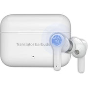 ANFIER M6S Language Translator Earbuds, White