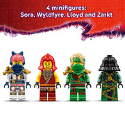 LEGO Ninjago Rontu the Master Dragon Building Set with 4 Ninja Minifigures, Posable Dragon, 381 Pieces, Ages 7+, 71842