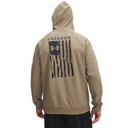 Under Armour Freedom Flag Long-Sleeve Hoodie for Men - Federal Tan - M