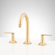 Signature Hardware SHLZWSLEVBG Lentz Bathroom Faucet Lever Handles in Brushed Gold
