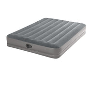 Intex 64114WL Prestige Air Mattress with Built-In USB Pump, Gray, Queen