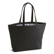Vera Bradley East West Tote - Black Moonless Night