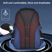 Kivdit SB39 School Backpack for Boys, School Bag for Kids Teens, Reflective Bookbag Gifts for Boys, Blue