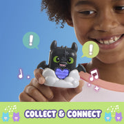 Hasbro Nano-mals How to Train Your Dragon Toothless Electronic Pet with 70+ Responses, Multicolor, G2676CU8
