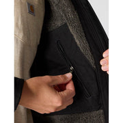 Carhartt Loose-Fit Washed Duck Sherpa-Lined Jacket for Ladies - Black - XL