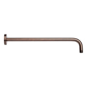 Signature Hardware FundamentALL 18in Wall-Mount Rain Shower Arm and Flange, Oil Rubbed Bronze, Stainless Steel